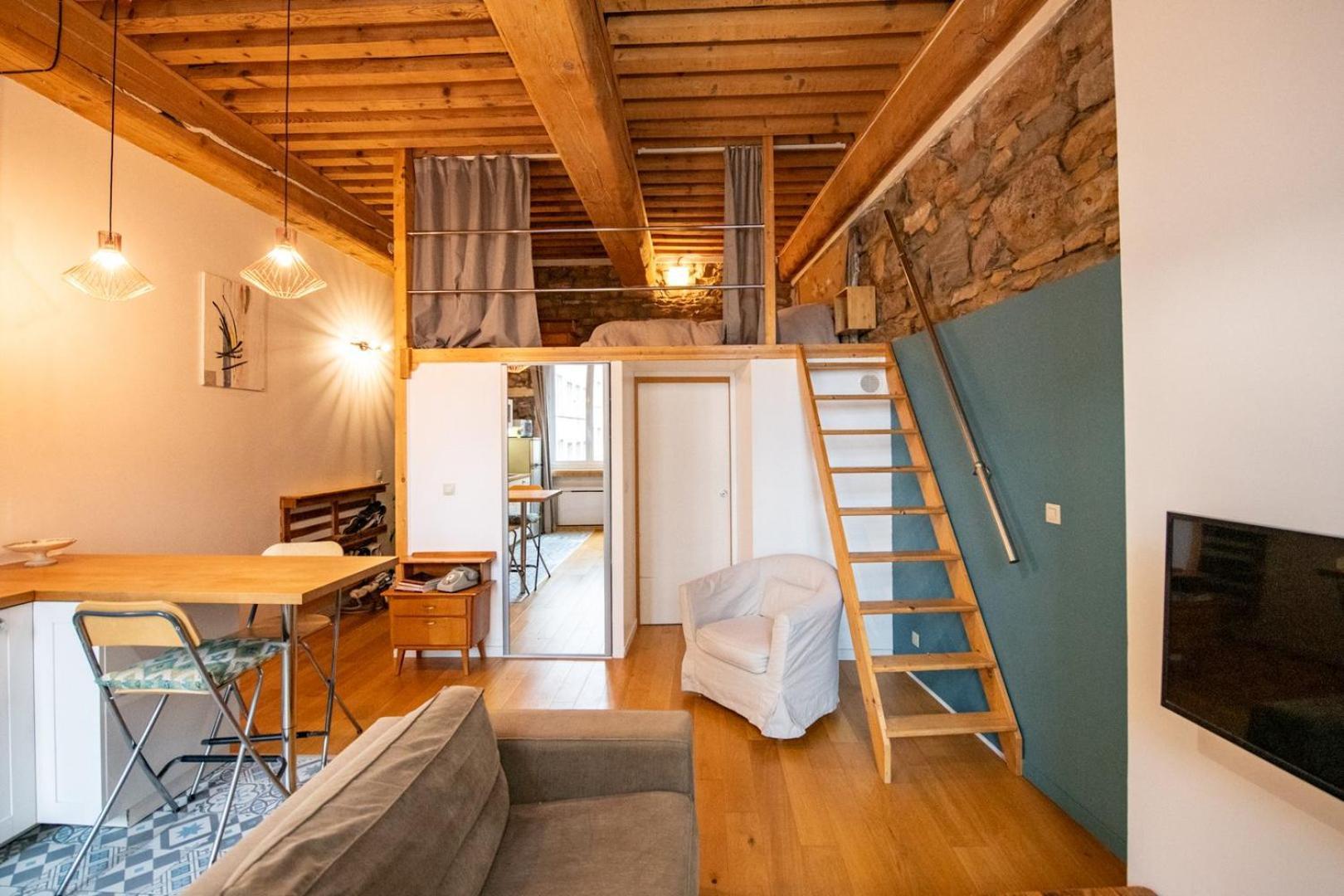 Le Petit Imbert - Studio Chaleureux Et Cozy 里昂 外观 照片